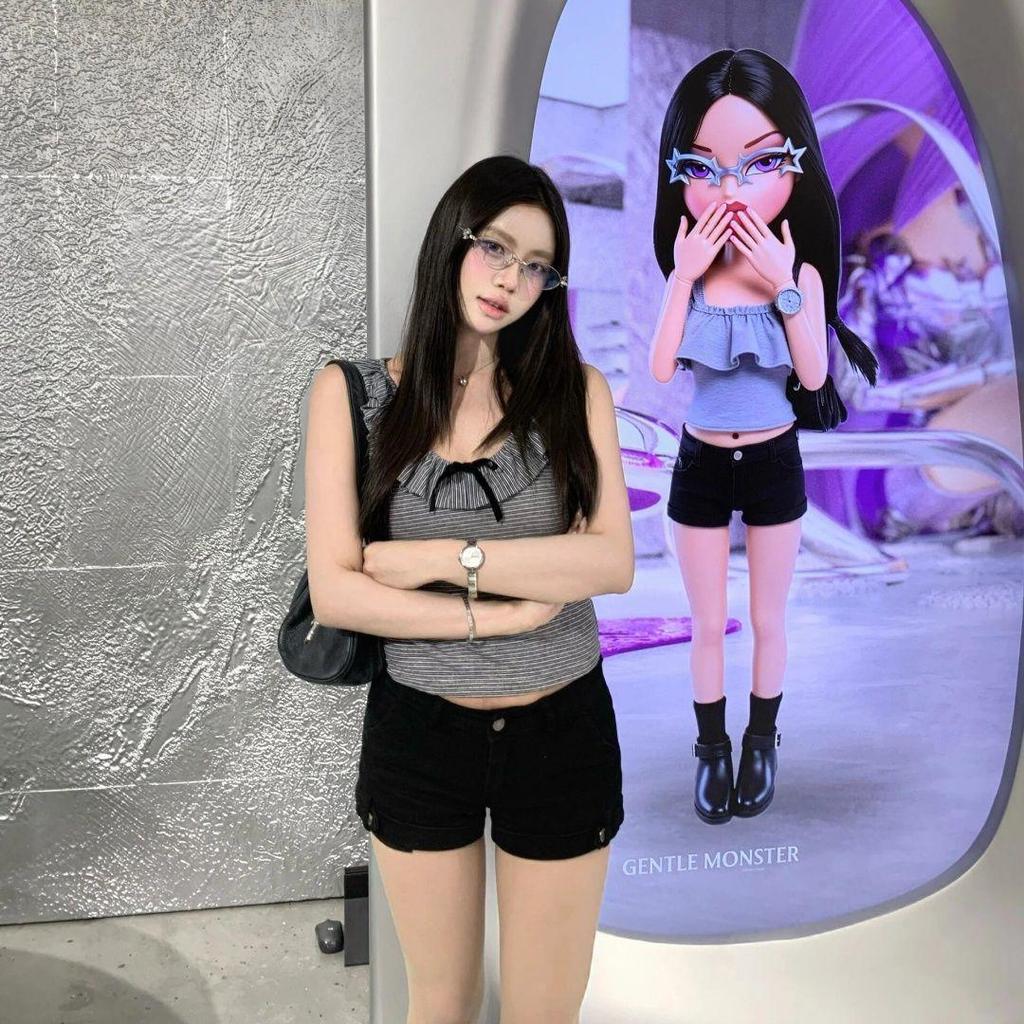 Áo vest sọc cổ điển kiểu Pháp, dáng slimfit, không tay - Phù hợp cho mùa hè