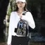 Túi câu cá đa năngMessenger Bag với dây eo tiện lợi cho hoạt động ngoài trời