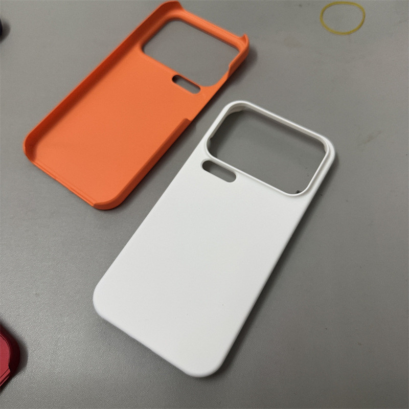 Dành Cho xiaomi 17 promax Lỗ Lớn Không Khung Ốp Lưng Điện Thoại 17pro Nửa Che Da-Cảm Giác Cứng Ốp Lưng Bảo Vệ Mờ