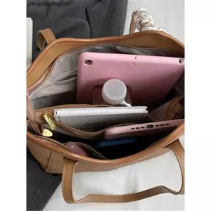 Túi Tote Đi Lại Kết Cấu Cao Cấp 2026 Phong Cách Mới Dung Tích Lớn Một Vai Túi Nách Tote Sớm Tám Tất Cả-