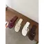 TT 2026 Mùa Hè Phong Cách Mới Khóa Kim Loại Mũi Vuông Phẳng Flip-Flops Đế Mềm Giày Sandal Mũi Mở