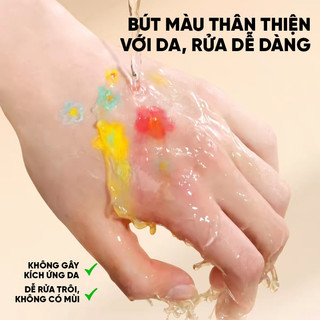 Bút Vẽ Markers Màu Acrylic Đa Dạng 12/24/36 Màu - Bút Đánh Dấu Sáng Tạo Cho Học Sinh Vẽ Tranh