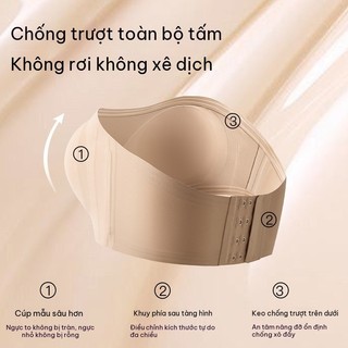 Áo Ngực Không Dây Chống Trượt, áo Quây Không Gọng, Hai Bên Có Silicon, Tạo Dáng Ngực Gợi Cảm Và Kín đáo