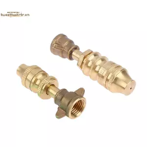 TRTR Nông Nghiệp Đồng Tên Lửa Vòi Phun Thẳng + Sương Mù Có Thể Điều Chỉnh Vòi Phun Điện er Áp Lực Cao ing VN