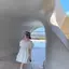 Váy lệch vai cổ rộng nhẹ nhàng, phù hợp mùa hè