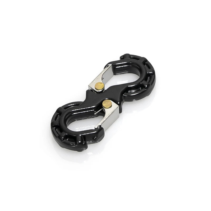Móc cứu hộ mô phỏng kim loại, xe RC 1 / 8 1 / 10 Easy-Control TRX4 SCX10 — móc kéo hạng nặng, bộ phận nâng cấp bền và thực tế