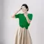 Cardigan bằng lụa mỏng dành cho nữ, phong cách nhẹ nhàng, phù hợp mùa hè