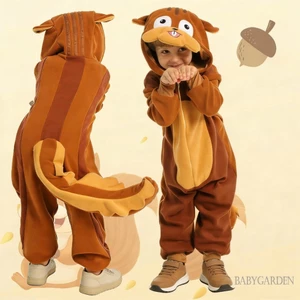 Kid Boy / gril Halloween Sóc Trang Phục Dài Tay Hood Zip Up Jumpsuits Cosplay Đảng Quần Áo