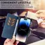 Ốp YJD Cho Honor 600 Pro Da Cao Cấp Cảm Giác Da Bên Khóa Khe Cắm Thẻ Chống Rơi Vỏ Điện Thoại