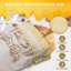 Túi Bảo Quản Thực Phẩm Thân Thiện Với Môi Trường Cho Bánh Mì Giữ Bánh Mì-Fresh Tự Nhiên Bền Đẹp Không Chất Thải Phong Cách Sống