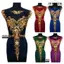 IFASIN - Thêu ren với hoa lớn đính kim sa vàng lấp lánh và miếng dán táo lưới sequin
