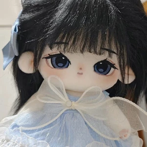 20cm Cotton Búp Bê Trẻ Em Tóc Chiên Tóc Dài Cô Gái Búp Bê Ngôi Sao Búp Bê Không Thuộc Tính Búp Bê Khỏa Thân Dễ Thương Búp Bê Quà Tặng 4.18