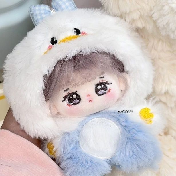 Quần Áo Cho Bé 10cm Sang Trọng Đồ Chơi Dễ Thương Vịt Jumpsuit Cotton Búp Bê Thay Thế Quần Áo Búp Bê Quần Áo
