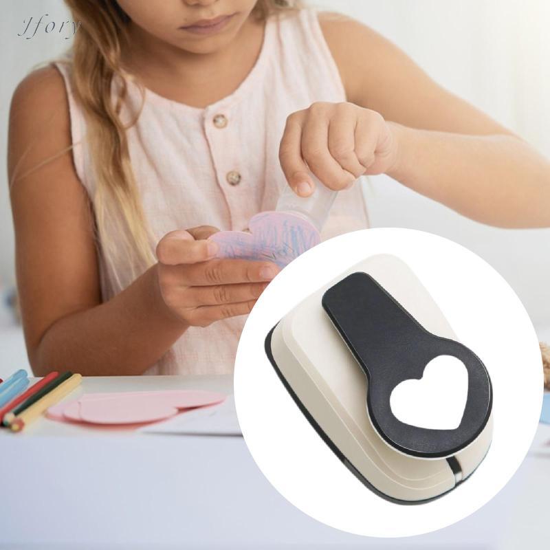 Jfory Máy cắt đục lỗ giấy trái tim Máy đục lỗ thủ công cho đám cưới Làm thẻ thủ công