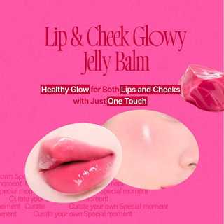 Son & Má Hồng FWEE Lip & Cheek Glowy Jelly Pot Lên màu trong trẻo, hiệu ứng căng bóng tự nhiên 19 màu 4g