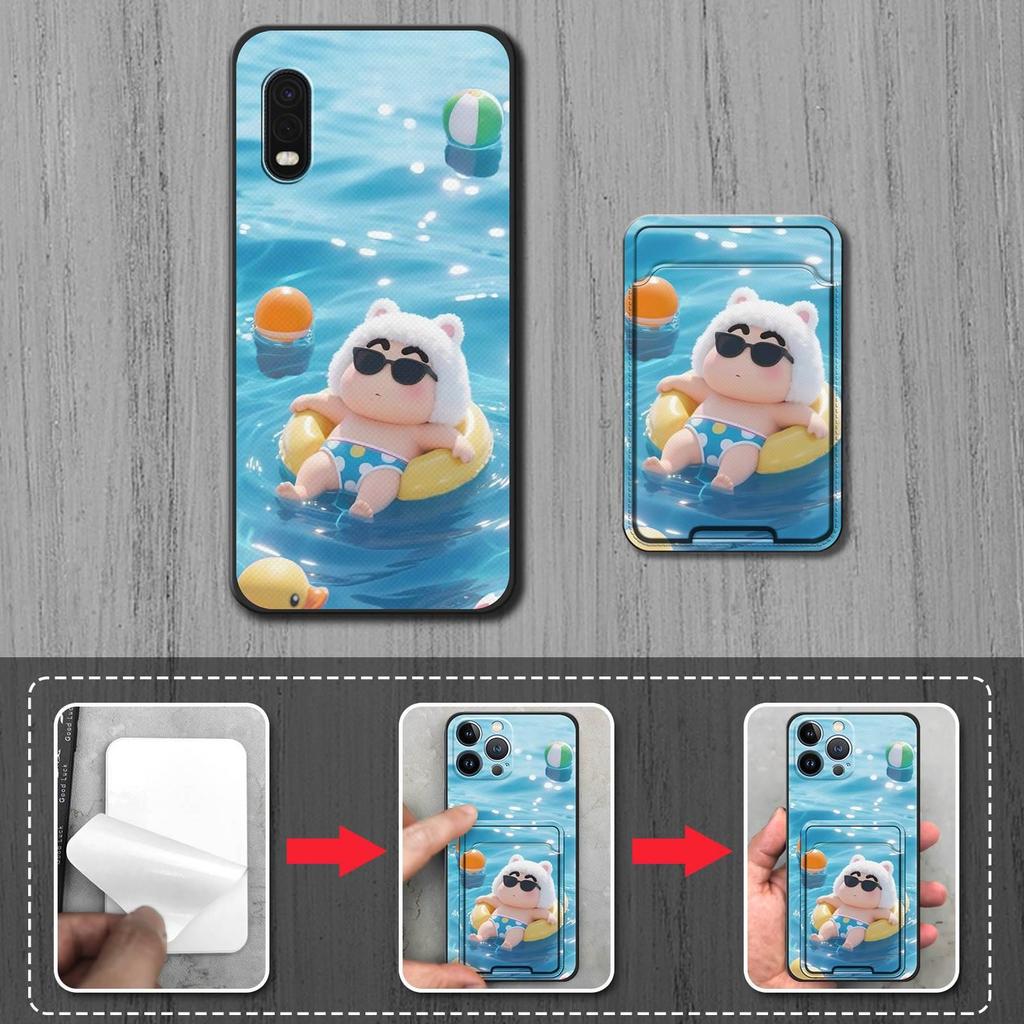 Graffiti Bền Ốp Điện Thoại Cho Samsung Galaxy Xcover Pro Túi Đựng Thẻ Tay Áo Lưng Hoạt Hình TPU Thiết Kế Thời Trang Silicon Chống Bụi Bẩn Bảo Vệ Chống Thấm Nước Dễ Thương Chống Sốc