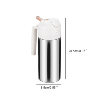 [flyingfishla] 1 Chai Dầu Xịt Inox 316, Bình Đựng Dầu Nấu Ăn Nhà Bếp 500ml Cắm Trại Ngoài Trời BBQ Giấm Xịt Chai