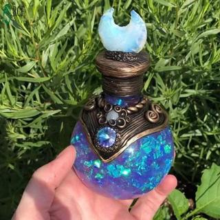 Magic Potion Chai Mô Hình Tượng Nhựa Nhỏ Tượng Nhựa Nghệ Thuật Nhựa Tượng Cho Vườn Cổ Tích Trang Trí Bãi Cỏ