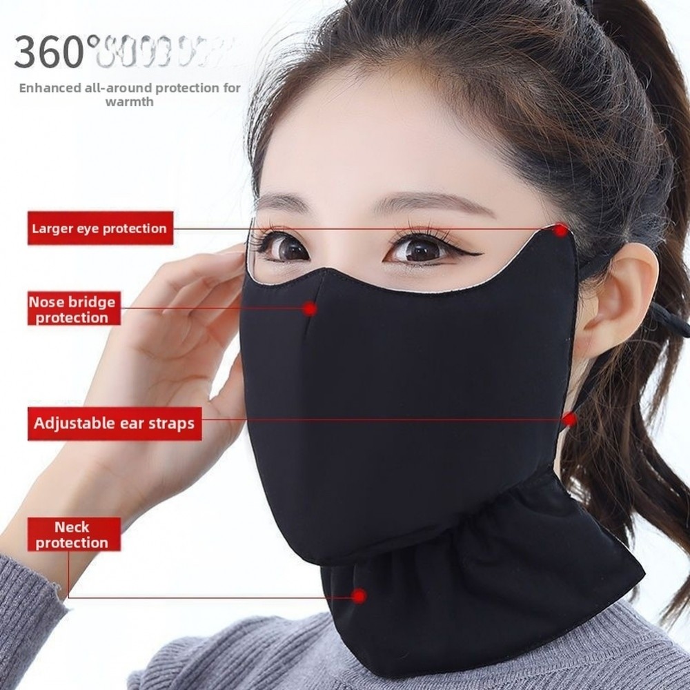 Mặt nạ ấm áp mùa đông, thiết kế ear hook unisex, phong cách chống bụi thoáng khí, dễ tái sử dụng