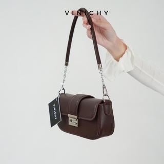 Túi xách nữ đeo chéo, đeo vai VINICHY size 21cm HA623 BAG