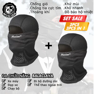 Mặt nạ toàn mặt Balaclava Bandana - Phù hợp đi xe đạp, trượt băng và câu cá; bảo vệ khỏi ánh nắng và tia UV