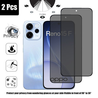 1-2 Chiếc OPPO Reno 15F Kính Cường Lực Chống Nhìn Trộm Bảo Vệ Màn Hình Riêng Tư Cho OPPO Reno 15 Pro 14F 14 13F 13 12 11 F 12F 11F 11F 5G Phim Bảo Vệ Kính Chống Gián Điệp