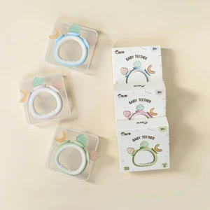 Đồ Chơi Gặm Nướu Silicon Organic Cầm Tay Cao Cấp, Siêu Mềm - An Toàn Cho bé