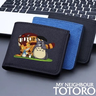 Ví Totoro Hoạt Hình In Ví Canvas Ví Dây Kéo Học Sinh Có Thẻ Ngân Hàng Đồng Xu Quà Tặng Trẻ Em