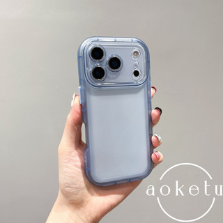 Thích hợp cho vỏ điện thoại Apple 17 / 16 Promax mới nâng cấp túi khí tròn iPhone 15pro chống rơi 14 trong suốt 13pro đơn giản bao gồm tất cả bìa cứng