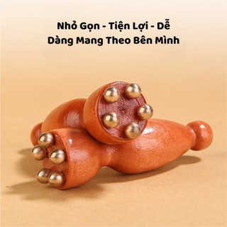 Que massage đồng gua sha cổ, nâng cơ mặt，Mắt，Dụng Cụ Gua Sha， Bằng Đồng， Hạt Sen，Đầu Bi，Kinh Tuyến，Trị Liệu