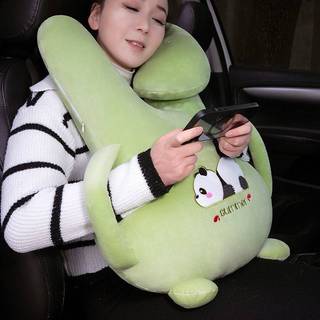 Trẻ Em Người Lớn Gối Xe Phía Sau Ôm Gối Ngủ Dụng Cụ Tiện Dụng Cổ Hỗ Trợ Tựa Đầu Lễ Hội Mùa Xuân Gối Du Lịch Đường Dài