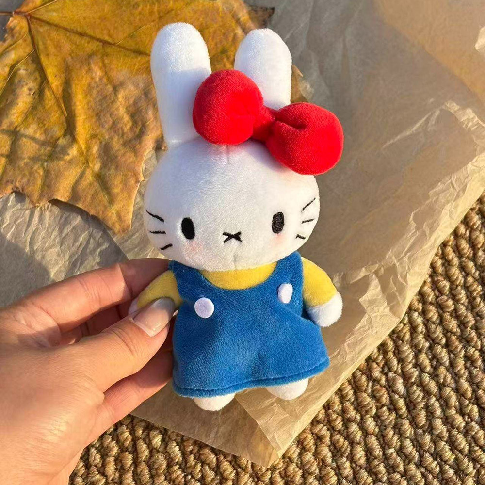 Miffy Thỏ Hello Kitty Series Sang Trọng Búp Bê Mặt Dây Chuyền Dễ Thương Siêu Dễ Thương Sang Trọng Túi Búp Bê Trang Trí Cho Bạn Bè Trẻ Em Quà Tặng Sinh Nhật