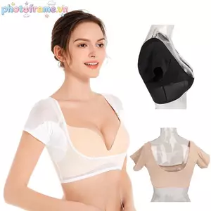 Photoframe Áo Phông Hình Miếng Lót Mồ Hôi Có Thể Giặt Quần Áo Mồ Hôi Khử Mùi Miếng Lót Nách Chăm Sóc Nách Thấm Hút Mồ Hôi Miếng Lót Khử Mùi Cho Nữ Có thể tái sử dụng VN