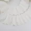 Viền Ren Nhộn SMILE, Vải Ren Cotton 7cm Chiều Rộng, Ruy Băng Thủ Công DIY Trắng Ruffle Thiết Kế Viền Thêu