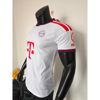 Áo đấu phiên bản cầu thủ sân khách của Bayern 2026-27 – Khả năng thở cao cấp & Xây dựng cao cấp, Tên & Số tùy chỉnh, Có sẵn S – 2XL