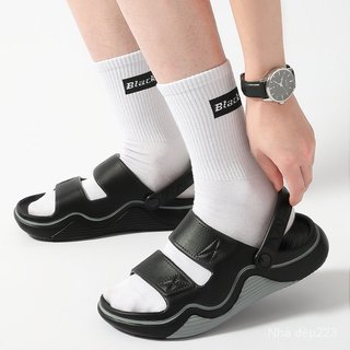Men's non-slip summer indoor home slippers, dual-purpose breathable outdoor sandals for men