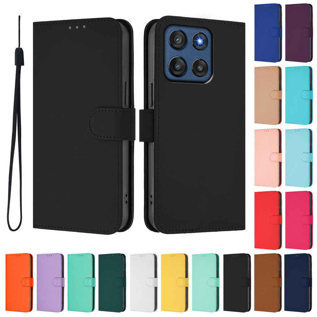 Da Mỹ Gấp Lật Ốp Lưng Điện Thoại Motorola Moto G Stylus 5G 2026 Bao Thiết Kế Cổ Điển Thẻ Lưu Trữ Khe Cắm Tiền Da Cảm Giác