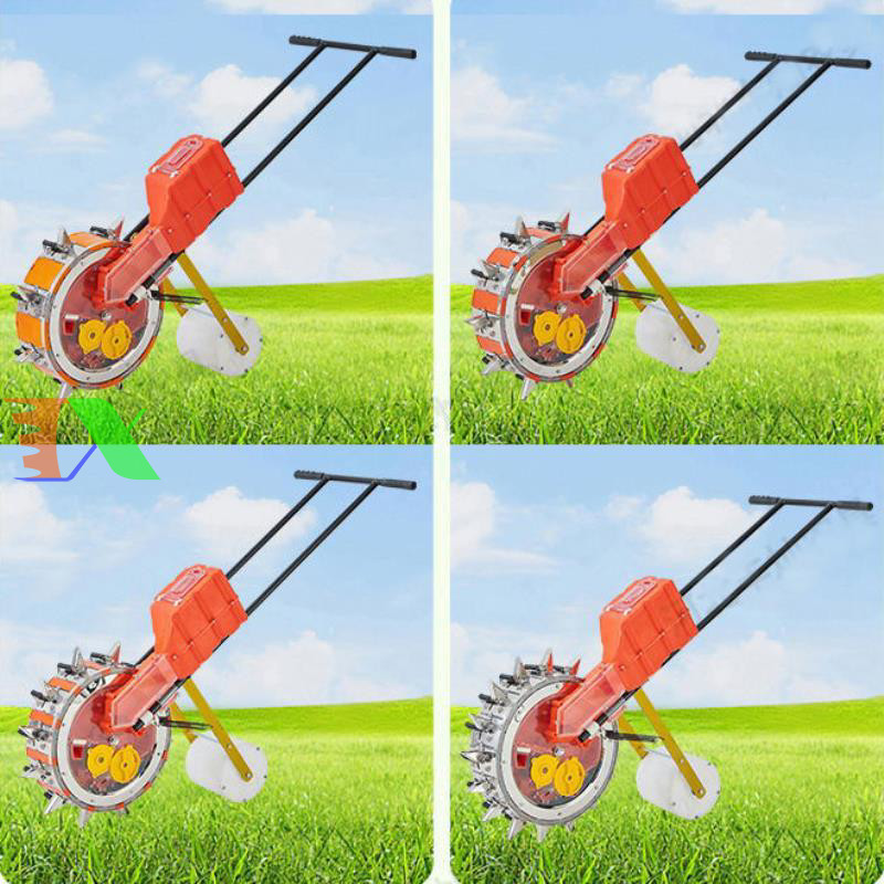 Máy Gieo Hạt Tự Động 16 Răng 16R-NE Tháp Xanh Tùy Chỉnh Miệng Gieo Năng Suất 2 Ha Mỗi Ngày
