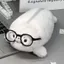 AFTEROF Seal Doll Pencil, Túi lưu trữ Túi đựng bút dung tích lớn, Túi đựng bút giá trị thẩm mỹ cao sang trọng dễ thương