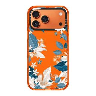 CASECASE X Hoa Trong Giấc Mơ Cam / Đỏ / Perri Tím Kẹo Bộ Sưu Tập Màu Sắc Trong Suốt Cứng Hút Từ Tính Tác Động Dành Cho Apple IPhone 13 14 15 16 17Pro Max Plus Có Hộp