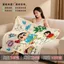 Crayon Shin-Chan Flannel Chăn Dày Văn Phòng Sofa Ngủ Che Chân Chăn Phòng Ngủ Sinh Viên Ký Túc Xá Điều Hòa Không Khí Chăn 4.9