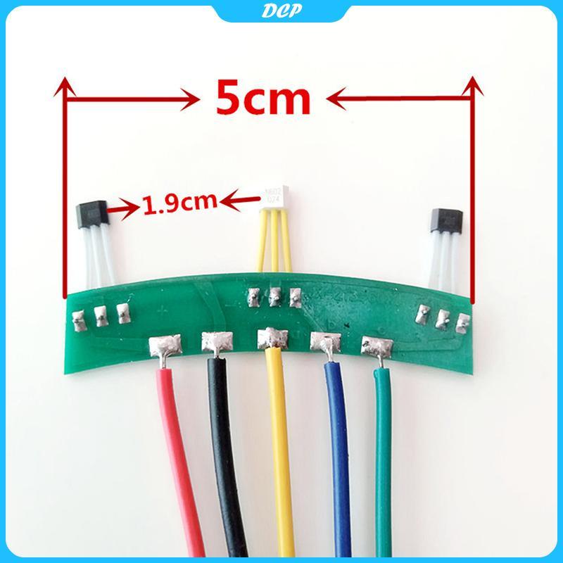 [DCP] Cảm biến hội trường động cơ xe điện 2 bánh với cáp bo mạch 213 cảm biến hội trường động cơ 60 độ [VN]