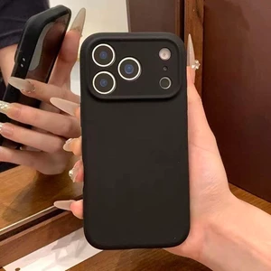 Ốp Điện Thoại Silicon Lỏng Cho iPhone 17 Pro Max 17 Air 16 Plus 15 14 13 12 11 Ốp Chống Sốc Bảo Vệ Vỏ Chống Rơi