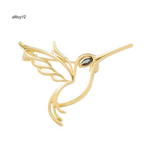 Trâm cài chim ruồi Hummingbird - Hợp kim bền nhẹ, chống thất lạc và oxy hóa - Thời trang và quà tặng