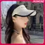 JASMINE Dài Vành Mũ Dành Cho Nữ Cô Gái Chống Tia UV Chống Nắng Bonnet Mùa Hè Chạy Thể Thao Nữ Du Lưỡi Mũ Trống Top Tấm Che JASMINE
