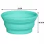 Chậu đá di động ROLY, Bát tắm đá mặt có thể gập lại bằng silicon, Trị liệu lạnh có nắp tích hợp Khay đá Chậu rửa chăm sóc da cho nữ Cô gái