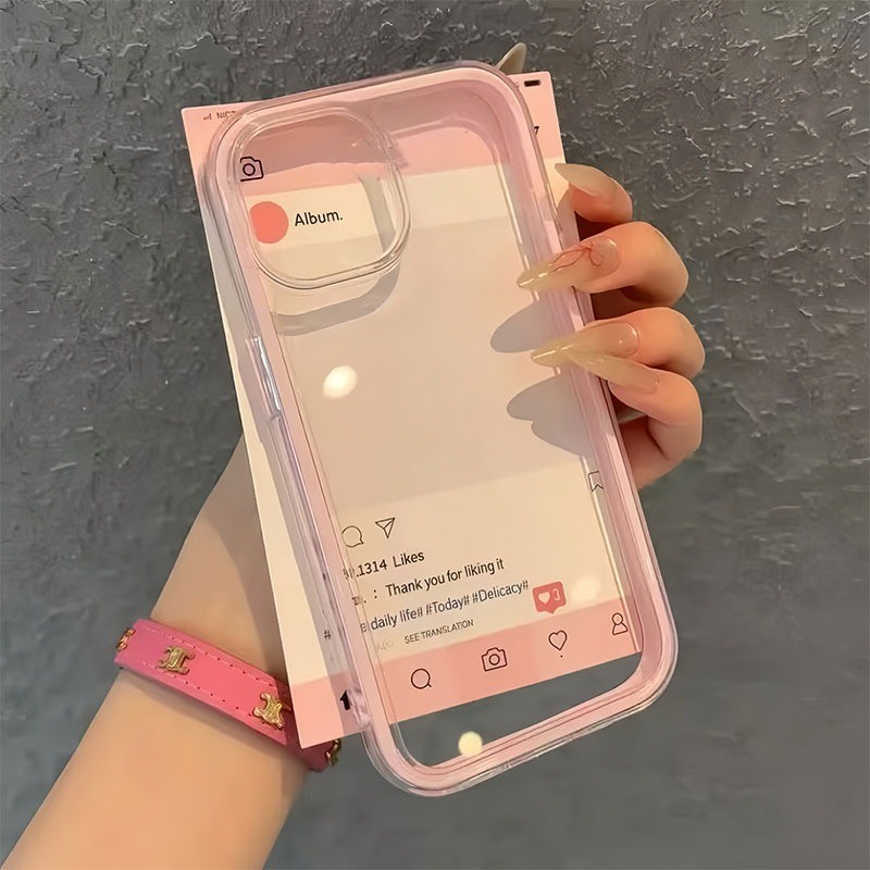 Ốp điện thoại iPhone trong suốt chống sốc ốp viền mạ nút iPhone 7plus 8plus X Xs Max 11 12 13 14 15 16 17 pro max Promax