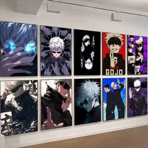 Gojo Satoru Jujutsu Kaisen Anime Canvas Painting Art Home Wall Decor Canvas Poster