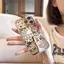 Ốp lưng Mèo Chào Hỏi Dễ Thương cho iPhone 17 Air 16 14 13 11 Pro Case Không Gian