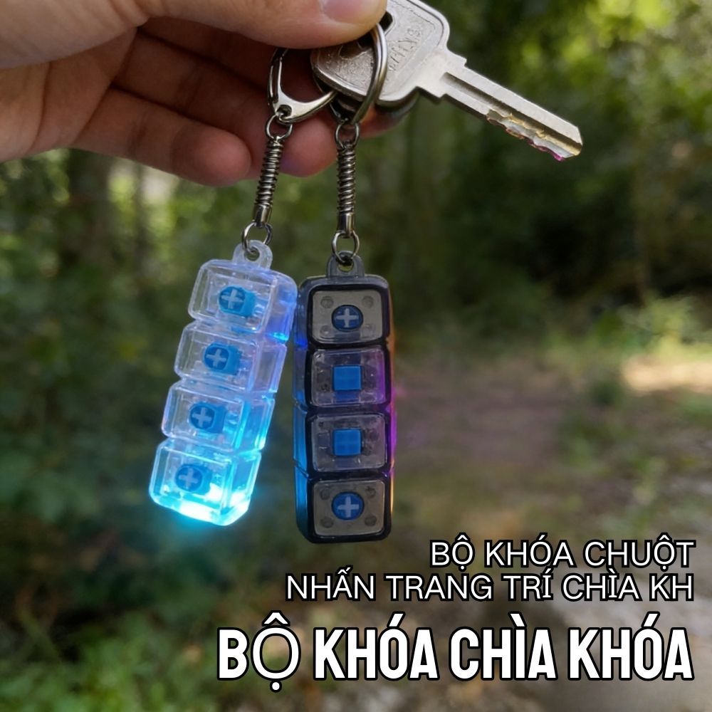 Đồ chơi giảm căng thẳng bằng bàn phím dành cho người lớn, bàn phím cơ cầm tay giúp giảm lo âu và căng thẳng.